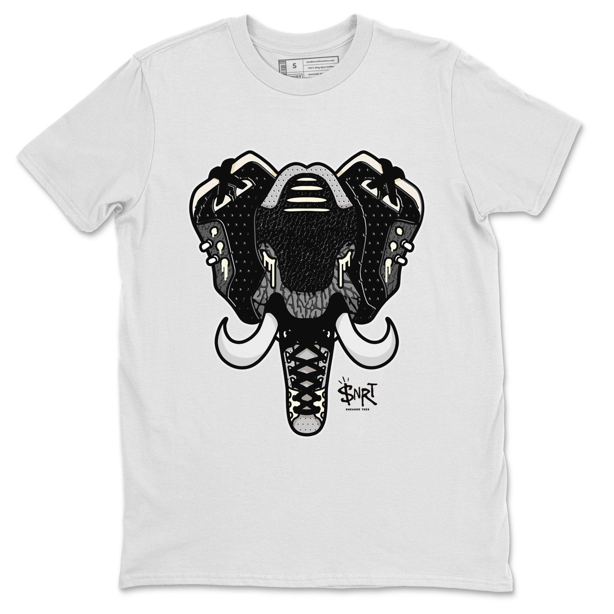 Air Jordan 3 Off Noir shirt to match jordans Elephant Symbol sneaker tees Air Jordan 3 Retro Off Noir SNRT Sneaker Tees Unisex White 2 T-Shirt