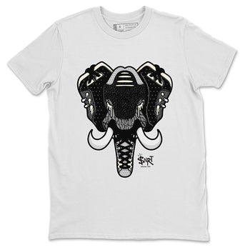 Air Jordan 3 Off Noir shirt to match jordans Elephant Symbol sneaker tees Air Jordan 3 Retro Off Noir SNRT Sneaker Tees Unisex White 2 T-Shirt