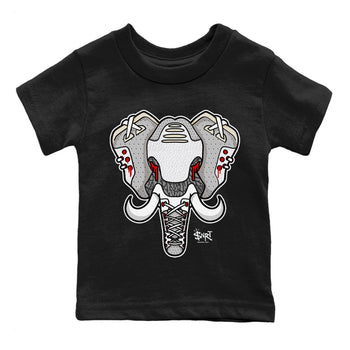 Air Jordan 3 White Cement Elephant Symbol Baby and Kids Sneaker Tees Air Jordan 3 Retro White Cement Kids Sneaker Tees Washing and Care Tip