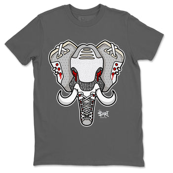 Air Jordan 3 White Cement Sneaker Match Tees Elephant Symbol Sneaker Tees Air Jordan 3 Retro White Cement Sneaker Release Tees Unisex Shirts Cool Grey 2