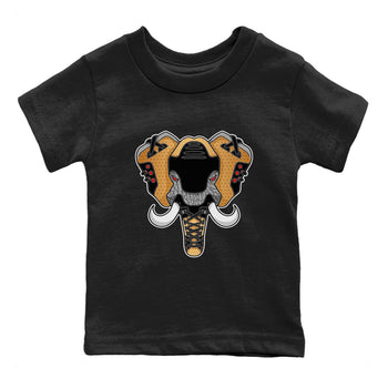 Jordan 3 Black Gold Sneaker Match Tees Elephant Symbol Sneaker Tees Jordan 3 Black Gold Sneaker Release Tees Kids Shirts