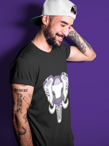Jordan 3 Dark Iris Sneaker Match Tees Elephant Symbol Sneaker Tees Jordan 3 Dark Iris Sneaker Release Tees Unisex Shirts