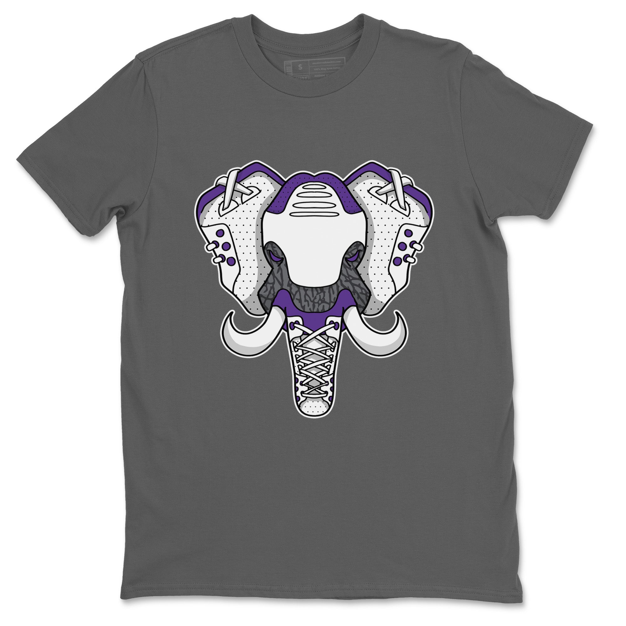 Jordan 3 Dark Iris Sneaker Match Tees Elephant Symbol Sneaker Tees Jordan 3 Dark Iris Sneaker Release Tees Unisex Shirts