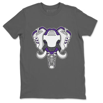 Jordan 3 Dark Iris Sneaker Match Tees Elephant Symbol Sneaker Tees Jordan 3 Dark Iris Sneaker Release Tees Unisex Shirts