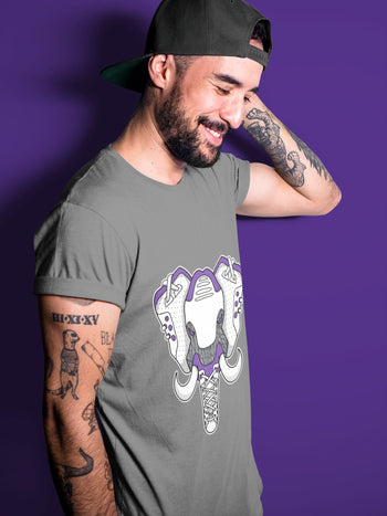 Jordan 3 Dark Iris Sneaker Match Tees Elephant Symbol Sneaker Tees Jordan 3 Dark Iris Sneaker Release Tees Unisex Shirts