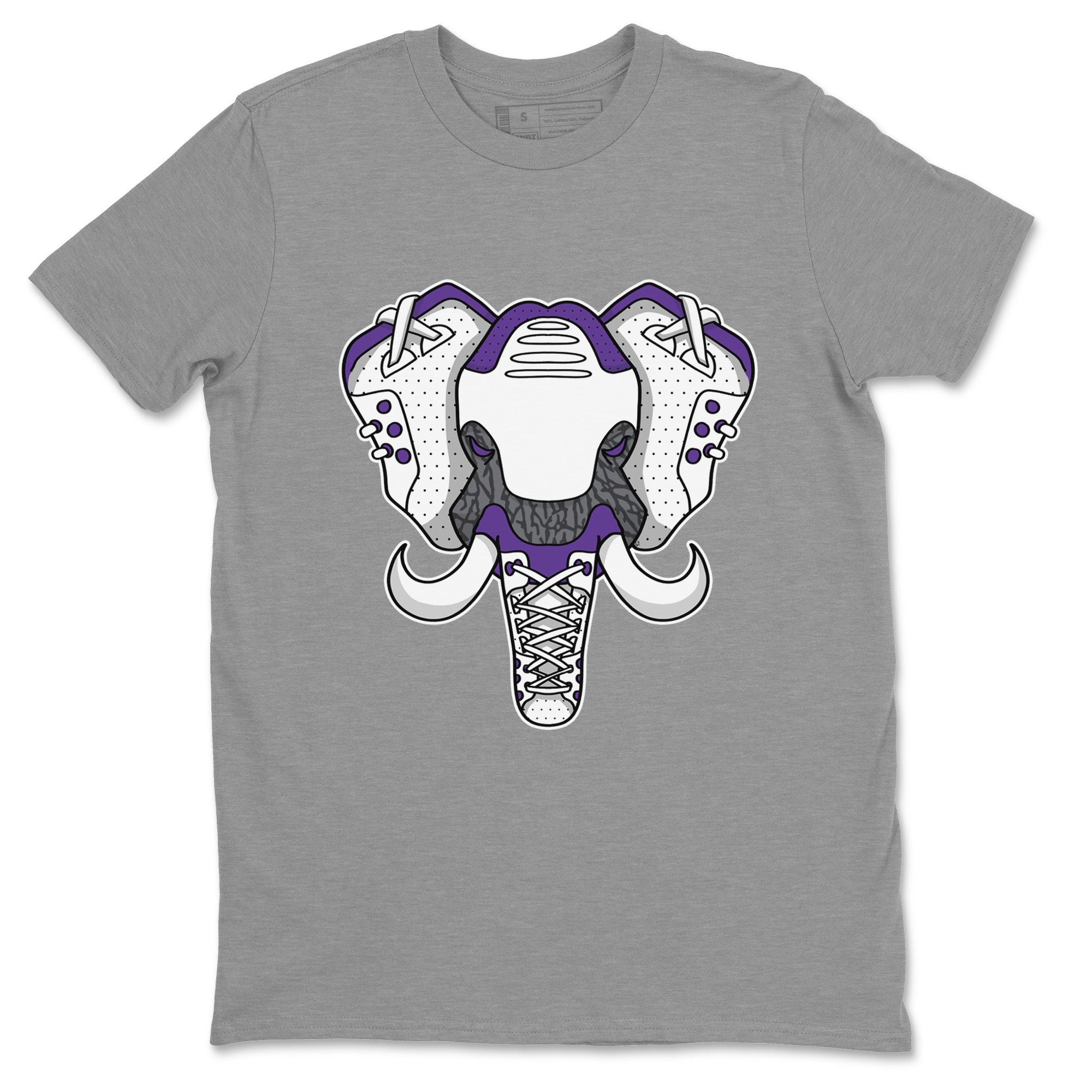Jordan 3 Dark Iris Sneaker Match Tees Elephant Symbol Sneaker Tees Jordan 3 Dark Iris Sneaker Release Tees Unisex Shirts