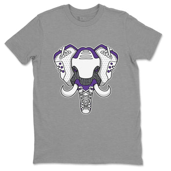 Jordan 3 Dark Iris Sneaker Match Tees Elephant Symbol Sneaker Tees Jordan 3 Dark Iris Sneaker Release Tees Unisex Shirts
