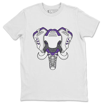 Jordan 3 Dark Iris Sneaker Match Tees Elephant Symbol Sneaker Tees Jordan 3 Dark Iris Sneaker Release Tees Unisex Shirts