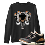 Jordan 3 Desert Elephant Sneaker Match Tees Elephant Symbol Sneaker Tees Jordan 3 Desert Elephant Sneaker Release Tees Unisex Shirts