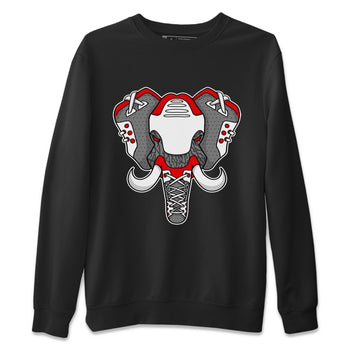 Jordan 3 Fire Red Sneaker Match Tees Elephant Symbol Sneaker Tees Jordan 3 Fire Red Sneaker Release Tees Unisex Shirts