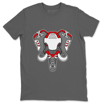 Jordan 3 Fire Red Sneaker Match Tees Elephant Symbol Sneaker Tees Jordan 3 Fire Red Sneaker Release Tees Unisex Shirts