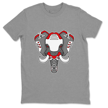 Jordan 3 Fire Red Sneaker Match Tees Elephant Symbol Sneaker Tees Jordan 3 Fire Red Sneaker Release Tees Unisex Shirts