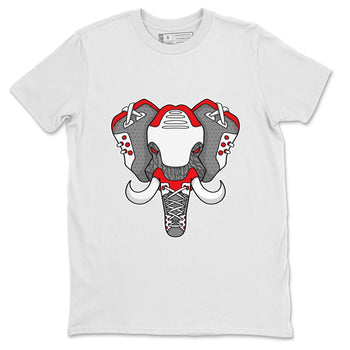 Jordan 3 Fire Red Sneaker Match Tees Elephant Symbol Sneaker Tees Jordan 3 Fire Red Sneaker Release Tees Unisex Shirts