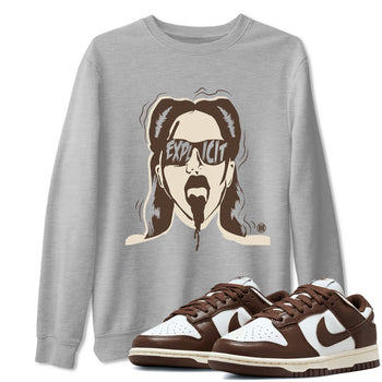 Dunk Low WMNS Cacao Wow sneaker shirt to match jordans Explicit sneaker tees Dunk Cacao Wow SNRT Sneaker Tees Crew Neck Unisex Cotton Sneaker T-Shirt Heather Grey 1 T-Shirt