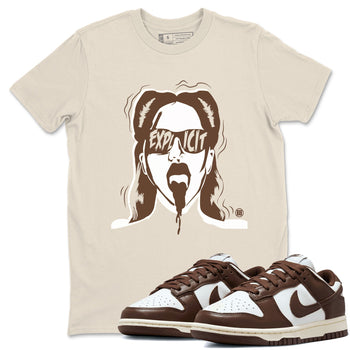Dunk Low WMNS Cacao Wow sneaker shirt to match jordans Explicit sneaker tees Dunk Cacao Wow SNRT Sneaker Tees Crew Neck Unisex Cotton Sneaker T-Shirt Natural 1 T-Shirt