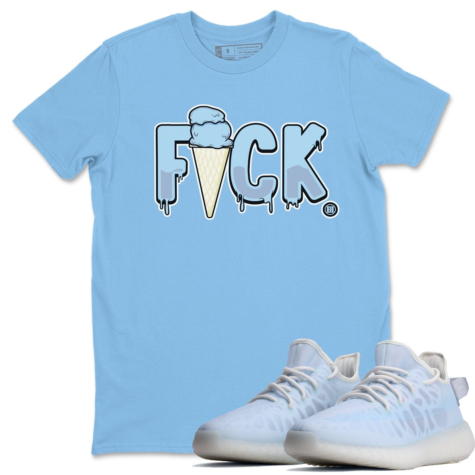 Yeezy 350 Mono Ice Sneaker Match Tees F*ck Sneaker Tees Yeezy 350 Mono Ice Sneaker Release Tees Unisex Shirts