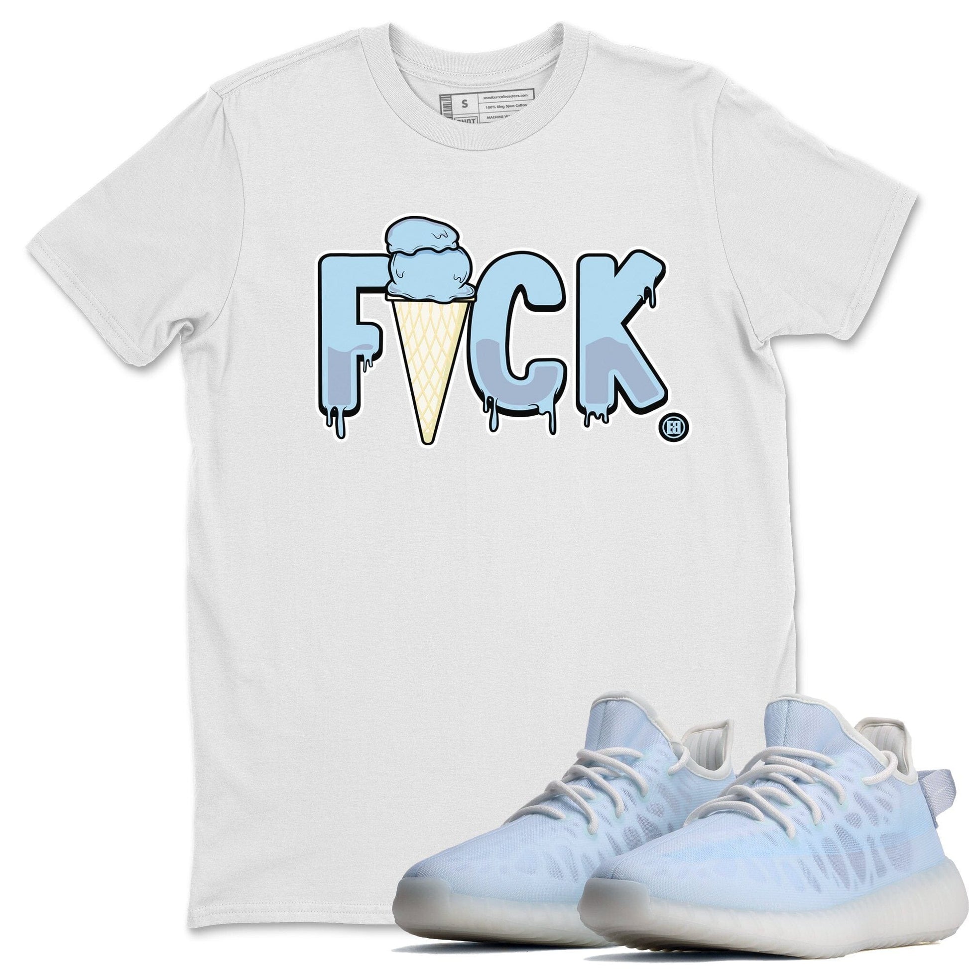 Yeezy 350 Mono Ice Sneaker Match Tees F*ck Sneaker Tees Yeezy 350 Mono Ice Sneaker Release Tees Unisex Shirts