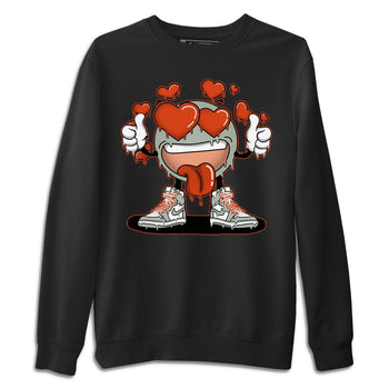Jordan 1 Seafoam Sneaker Match Tees Fallin' Love Emoji Sneaker Tees Jordan 1 Seafoam Sneaker Release Tees Unisex Shirts