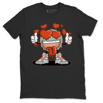Jordan 1 Seafoam Sneaker Match Tees Fallin' Love Emoji Sneaker Tees Jordan 1 Seafoam Sneaker Release Tees Unisex Shirts