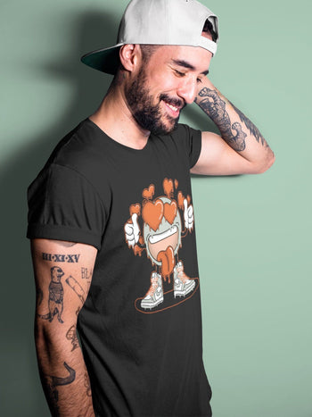 Jordan 1 Seafoam Sneaker Match Tees Fallin' Love Emoji Sneaker Tees Jordan 1 Seafoam Sneaker Release Tees Unisex Shirts