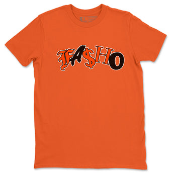 Air Jordan 12 Brilliant Orange Sneaker Match Tees Fasho Sneaker Tees AJ12 Brilliant Orange Sneaker Release Tees Unisex Shirts Orange 2