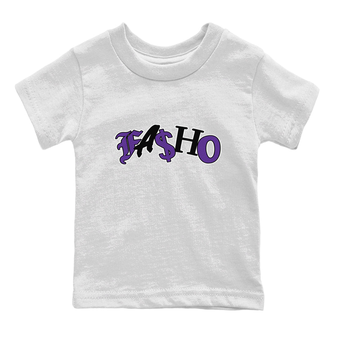 Air Jordan 12 Field Purple Sneaker Match Tees Fasho Sneaker Tees AJJordan 12 Lakers Sneaker Release Tees Kids Shirts White 2