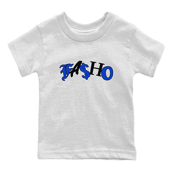 Air Jordan 14 Laney Sneaker Match Tees Fasho Sneaker Tees AJ14 Laney Sneaker Release Tees Kids Shirts White 2