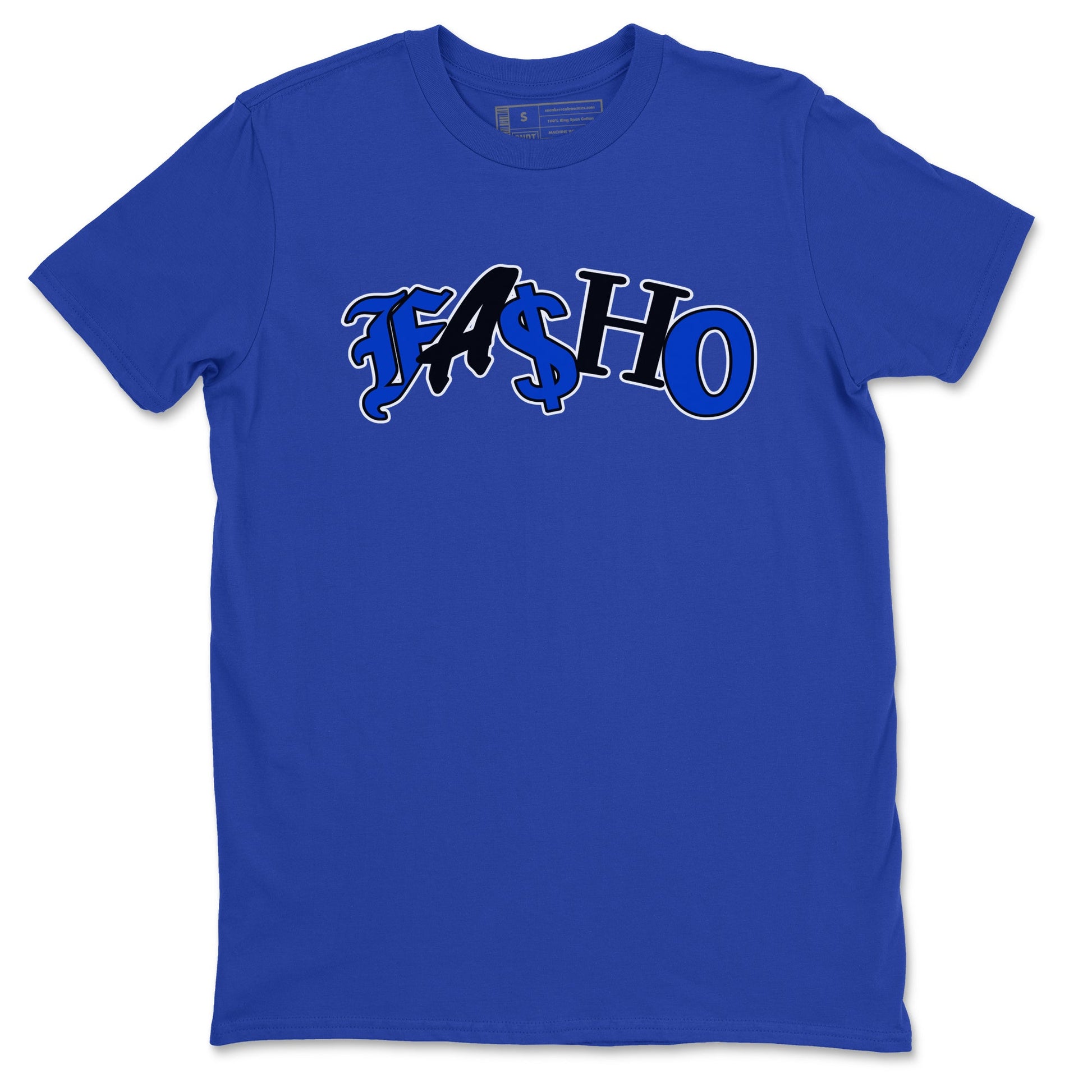 Air Jordan 14 Laney Sneaker Match Tees Fasho Sneaker Tees AJ14 Laney Sneaker Release Tees Unisex Shirts Royal Blue 2