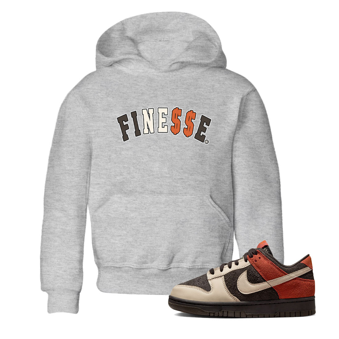 Dunk Red Panda shirt to match jordans Finesse sneaker tees Dunk Low Red Panda SNRT Sneaker Tees Baby Toddler Heather Grey 1 T-Shirt