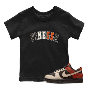Dunk Red Panda shirt to match jordans Finesse sneaker tees Dunk Low Red Panda SNRT Sneaker Tees Baby Toddler Black 1 T-Shirt