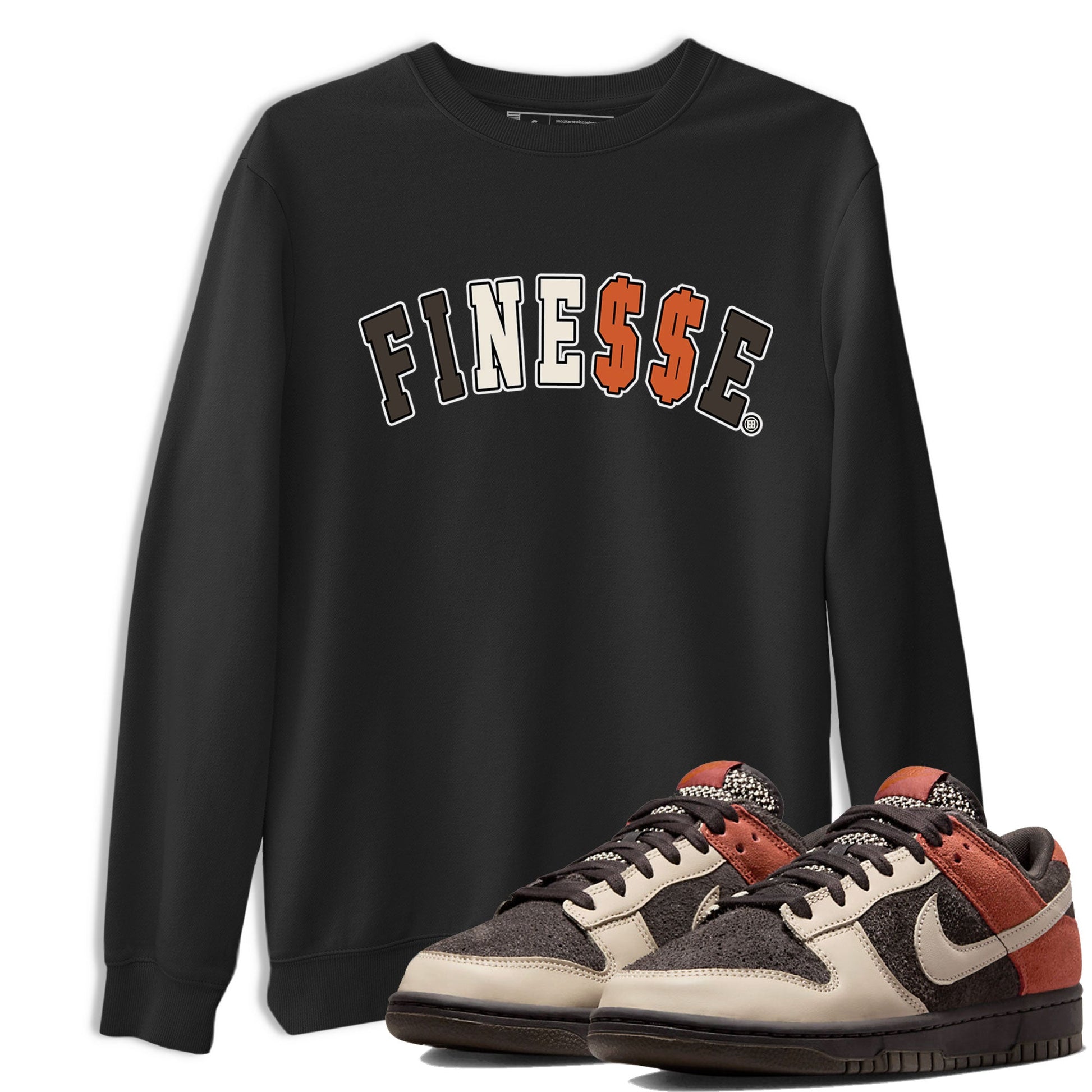 Dunk Red Panda shirt to match jordans Finesse sneaker tees Dunk Low Red Panda SNRT Sneaker Tees Unisex Black 1 T-Shirt