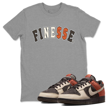 Dunk Red Panda shirt to match jordans Finesse sneaker tees Dunk Low Red Panda SNRT Sneaker Tees Unisex Heather Grey 1 T-Shirt