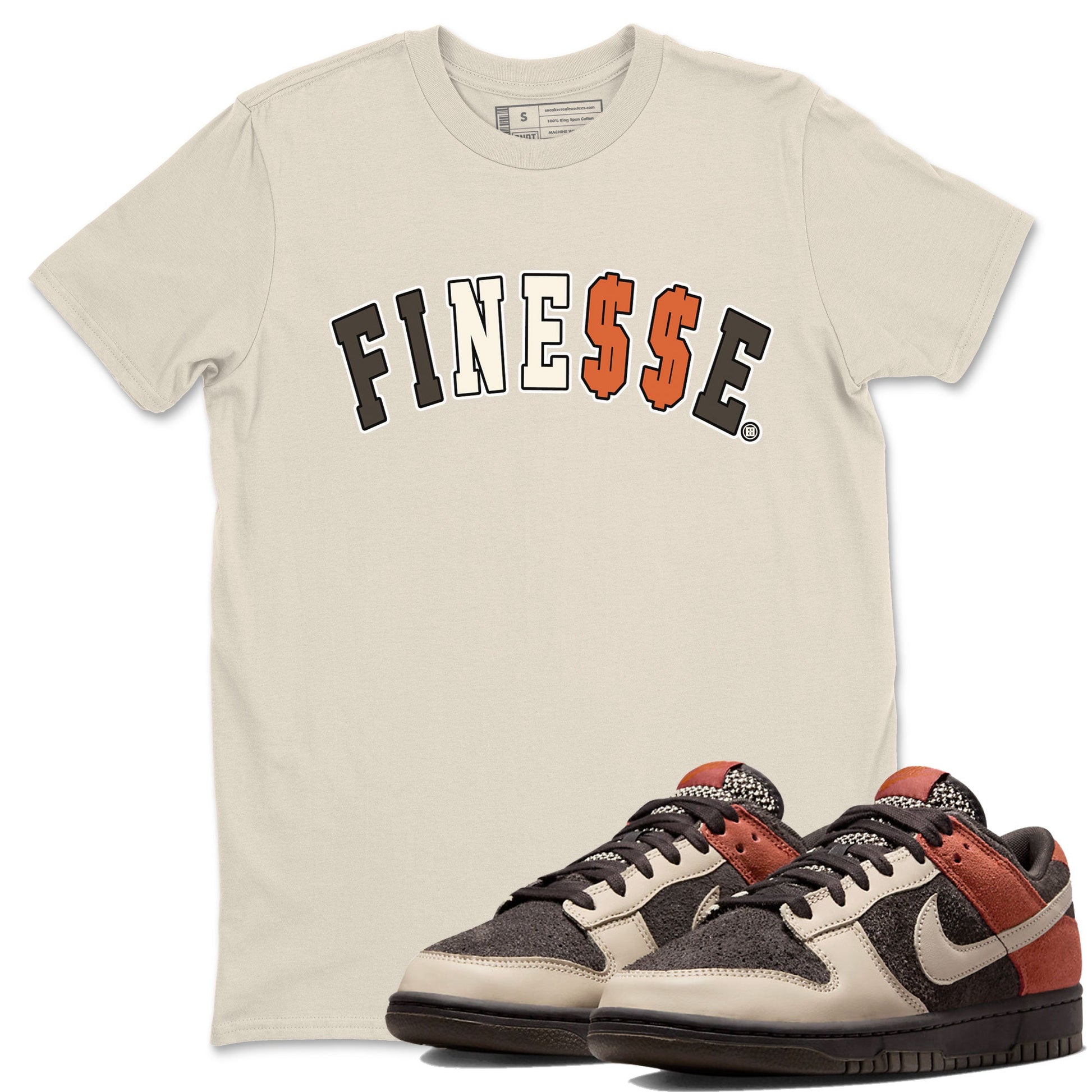 Dunk Red Panda shirt to match jordans Finesse sneaker tees Dunk Low Red Panda SNRT Sneaker Tees Unisex Natural 1 T-Shirt