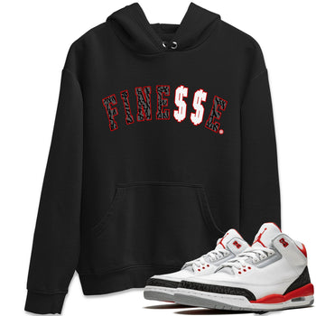 Jordan 3 Fire Red Sneaker Match Tees Finesse Sneaker Tees Jordan 3 Fire Red Sneaker Release Tees Unisex Shirts