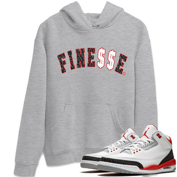 Jordan 3 Fire Red Sneaker Match Tees Finesse Sneaker Tees Jordan 3 Fire Red Sneaker Release Tees Unisex Shirts