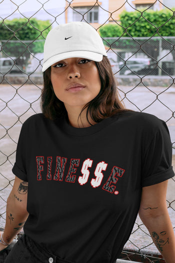 Jordan 3 Fire Red Sneaker Match Tees Finesse Sneaker Tees Jordan 3 Fire Red Sneaker Release Tees Unisex Shirts