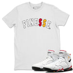 Jordan 7 Cardinal Sneaker Match Tees Finesse Sneaker Tees Jordan 7 Cardinal Sneaker Release Tees Unisex Shirts