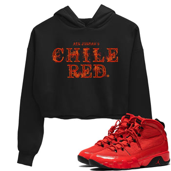 Jordan 9 Chile Red Sneaker Match Tees Fire Letters Sneaker Tees Jordan 9 Chile Red Sneaker Release Tees Women's Shirts