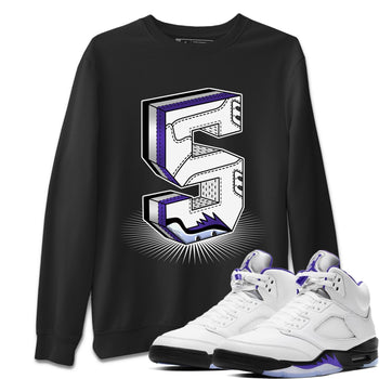 Jordan 5 Concord Sneaker Match Tees Five Statue Sneaker Tees Jordan 5 Concord Sneaker Release Tees Unisex Shirts