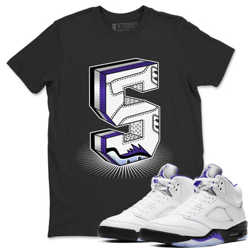 Jordan 5 Concord Sneaker Match Tees Five Statue Sneaker Tees Jordan 5 Concord Sneaker Release Tees Unisex Shirts