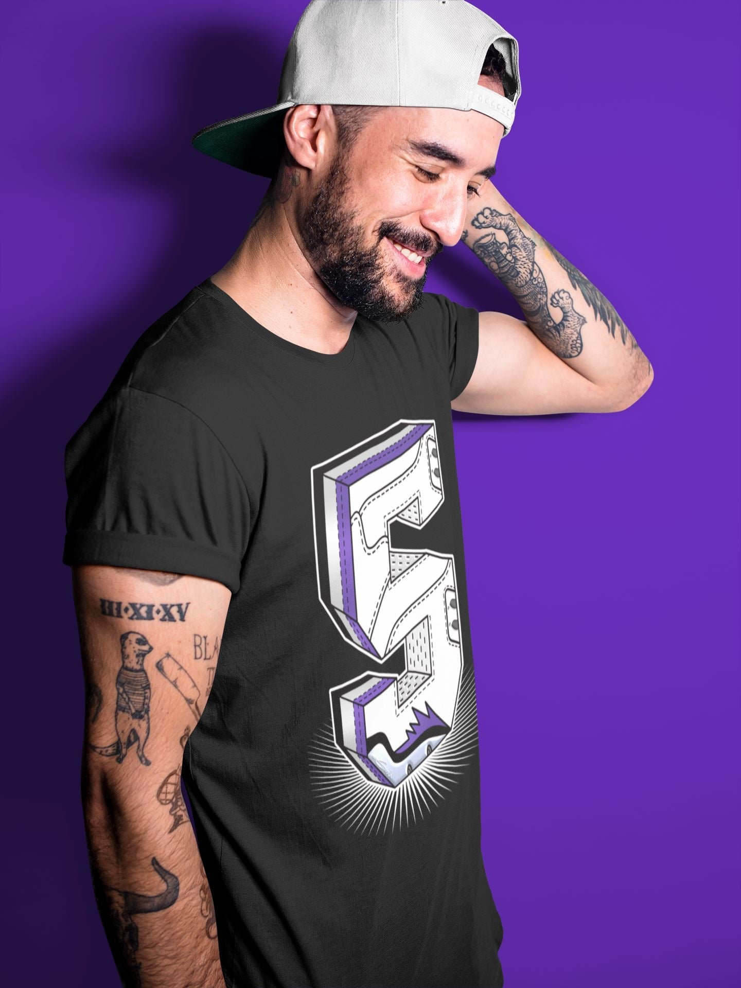 Jordan 5 Concord Sneaker Match Tees Five Statue Sneaker Tees Jordan 5 Concord Sneaker Release Tees Unisex Shirts