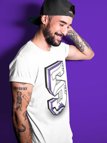 Jordan 5 Concord Sneaker Match Tees Five Statue Sneaker Tees Jordan 5 Concord Sneaker Release Tees Unisex Shirts