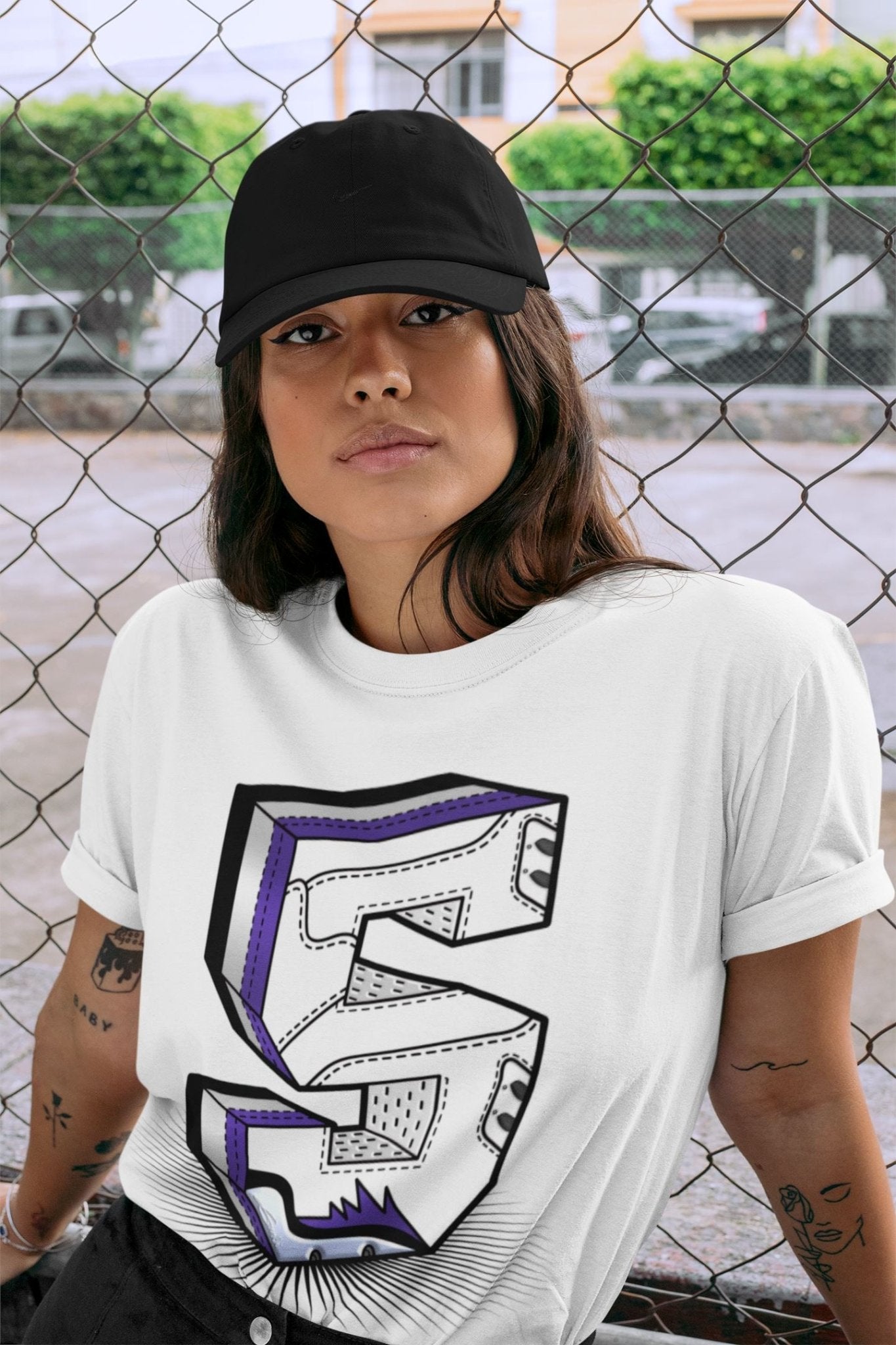 Jordan 5 Concord Sneaker Match Tees Five Statue Sneaker Tees Jordan 5 Concord Sneaker Release Tees Unisex Shirts