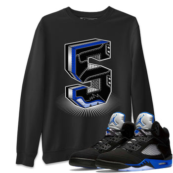 Jordan 5 Racer Blue Sneaker Match Tees Five Statue Sneaker Tees Jordan 5 Racer Blue Sneaker Release Tees Unisex Shirts