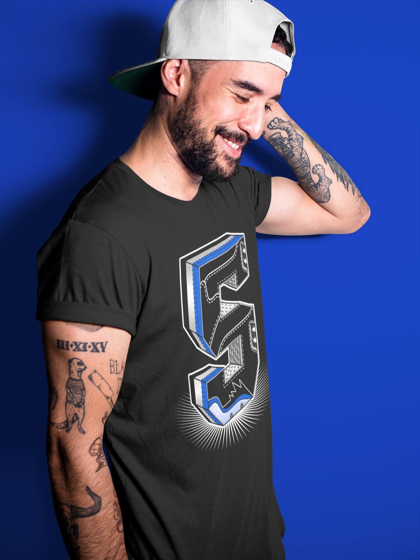 Jordan 5 Racer Blue Sneaker Match Tees Five Statue Sneaker Tees Jordan 5 Racer Blue Sneaker Release Tees Unisex Shirts