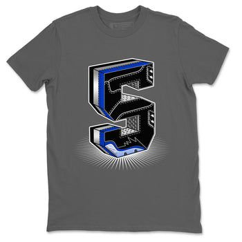 Jordan 5 Racer Blue Sneaker Match Tees Five Statue Sneaker Tees Jordan 5 Racer Blue Sneaker Release Tees Unisex Shirts