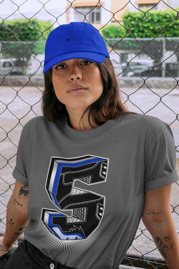 Jordan 5 Racer Blue Sneaker Match Tees Five Statue Sneaker Tees Jordan 5 Racer Blue Sneaker Release Tees Unisex Shirts