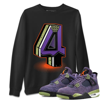 Jordan 4 Canyon Purple Sneaker Match Tees Four Statue Sneaker Tees Jordan 4 Canyon Purple Sneaker Release Tees Unisex Shirts