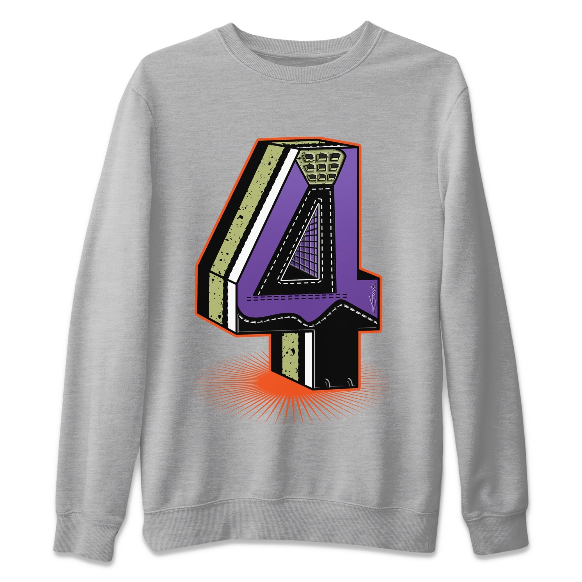 Jordan 4 Canyon Purple Sneaker Match Tees Four Statue Sneaker Tees Jordan 4 Canyon Purple Sneaker Release Tees Unisex Shirts
