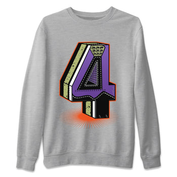 Jordan 4 Canyon Purple Sneaker Match Tees Four Statue Sneaker Tees Jordan 4 Canyon Purple Sneaker Release Tees Unisex Shirts